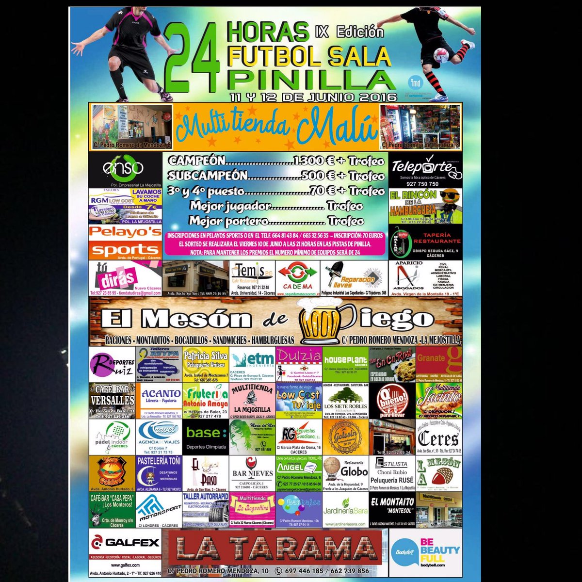 😌😌😉 24 H PINILLA NOS QUEDEIS SIN APUNTAROS 😉  - podéis apuntaros  en pelayos sport ⚽️⚽️⚽️