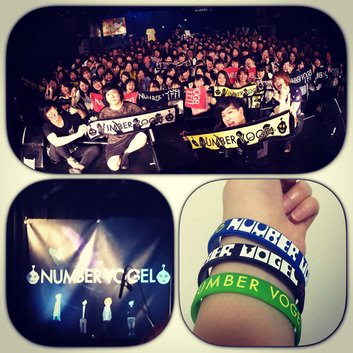 che106re's tweet photo. NUMBERVOGEL解散ライブ行ってきた!最後の最後まで笑い疲れるくらいとっても楽しすぎた!
最高の音楽をありがとうございました✨
#NUMBERVOGEL
#解散ライブ https://t.co/iTCH5DYHDJ