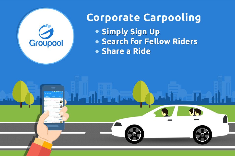 groupool_in's tweet image. #Groupool developed as simple &amp;amp;safe #carpooling platform exclusively for corporate commuters bit.ly/groupoolfb