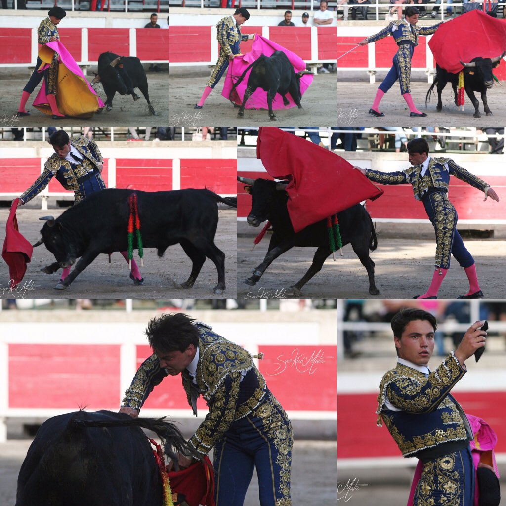 Triomphateur hier a Fourques pour la novillade sans picador #1oreja