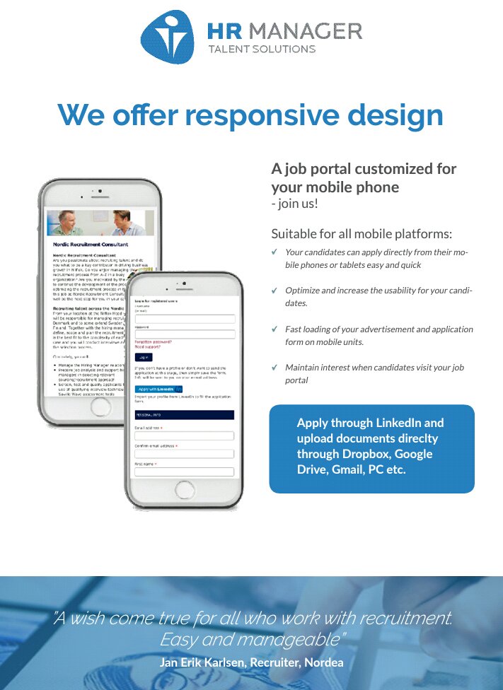 hrmanagerglobal's tweet photo. All our customers have a responsive job portal.... #hrtech #supplier #responsivedesign #apps #recruitment #manager https://t.co/twNyjIxnvN