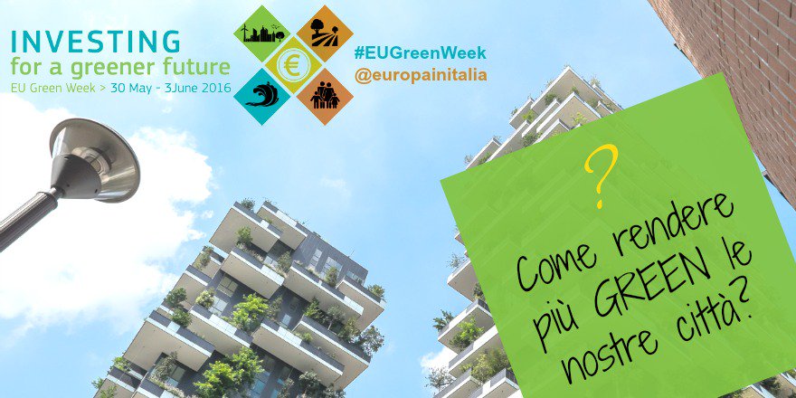 Agenda urbana per l'#UE: lavorare insieme per città migliori europa.eu/!Kv46ny #EUGreenWeek #EUUrbanAgenda