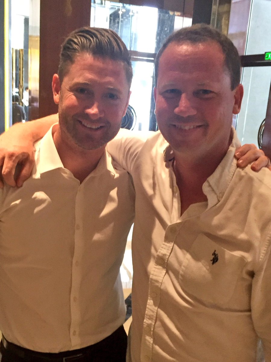 Burkey_99's tweet photo. What a great weekend with quality people. So impressed with @MClarke23 &amp; what he is doing to grow the game! @ICC https://t.co/B48EHqL1pZ