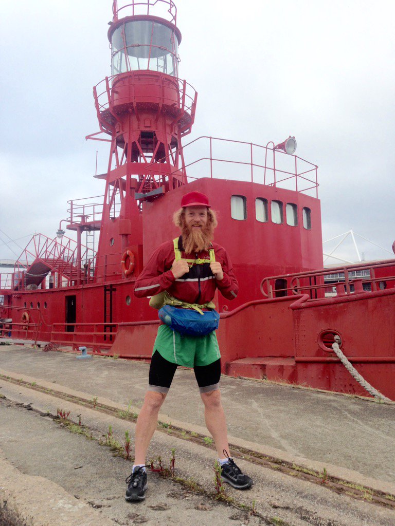 Lightship93's tweet photo. We had the privilege of @Conway_Sean staying on board last night, #inspirational #WorldsLongestTriathlon #GoSeanGo https://t.co/8wWD93mNMg
