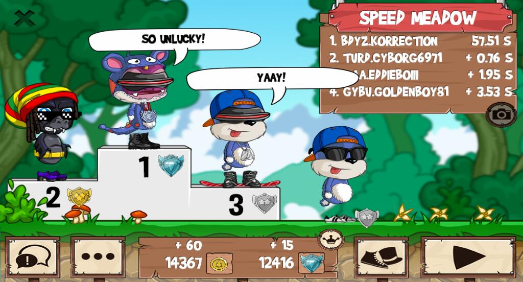 Korrection_1's tweet photo. All those guys just got washed #funrun2 #Cyborg6971 #EddieBoiii #GoldenBoy81 https://t.co/tbyCNfFEO1