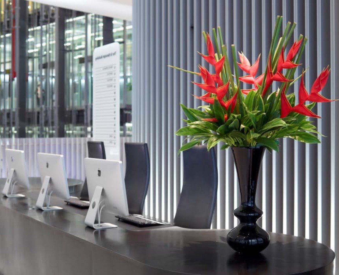 flowers for office tweet media