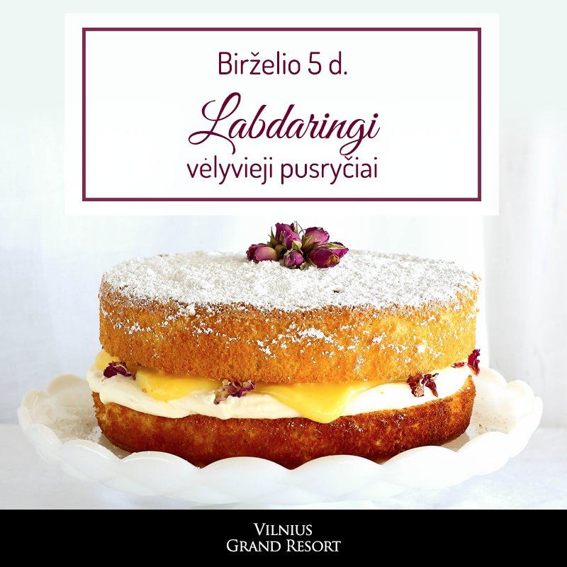 Tėvo dieną švęskite „Vilnius Grand Resort“.
vilniusgrandresort.lt/Renginiai/labd… 
#SundayBrunch #fathersday #charityevent