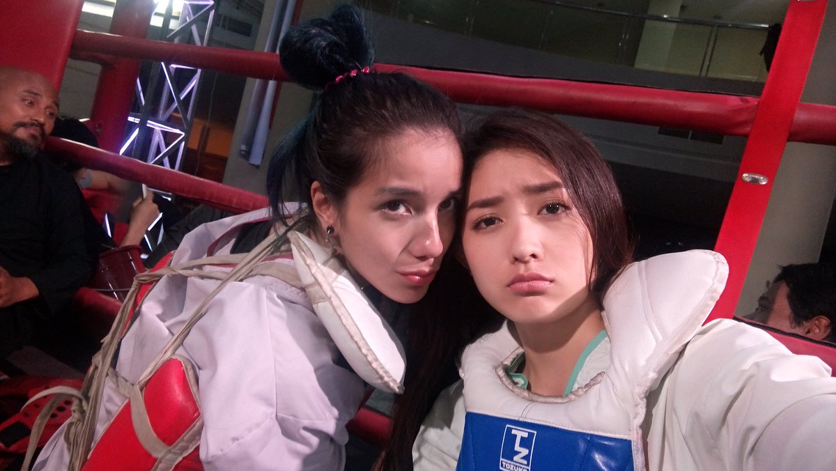 15natashawilona's tweet photo. Muka capek kita berjam2 fighting! Tp tetap semangat berikan yg terbaik buat smua 💪 https://t.co/mZ7sRd5Ygx