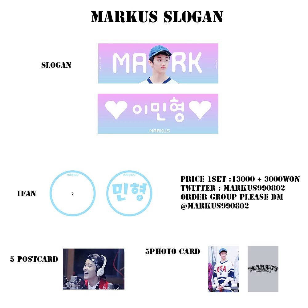redfanshop's tweet photo. [INA GO] Markus Slogan @Markus990802 
175000 IDR
Close 13 Juni
for order, chat on https://t.co/j7ep02mmp7 https://t.co/1qpnyzjjqw