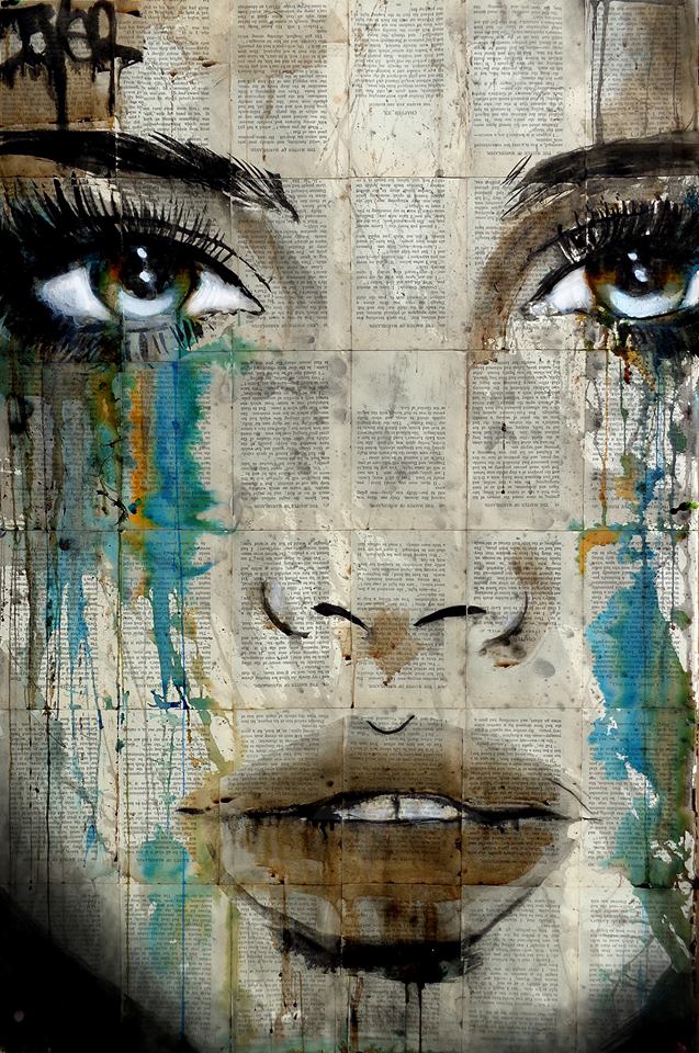 LouiJover's tweet photo. last new work of the day ''FLOWERS'' see her online in my portfolio @SaatchiArt https://t.co/wplL8dxFqe #faceseries https://t.co/X9tCvn0Hhh