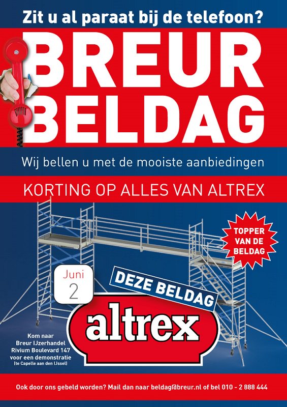 Schrijf nu in voor de Breur Beldag!