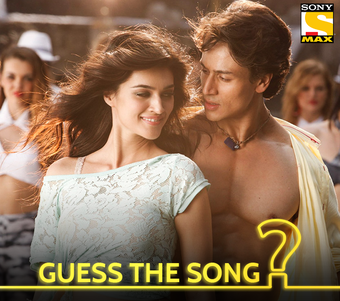 SonyMAX's tweet photo. Deewano! Can you guess this peppy song starring the gorgeous @kritisanon &amp; @iTIGERSHROFF ? https://t.co/vHxMDwtqbW