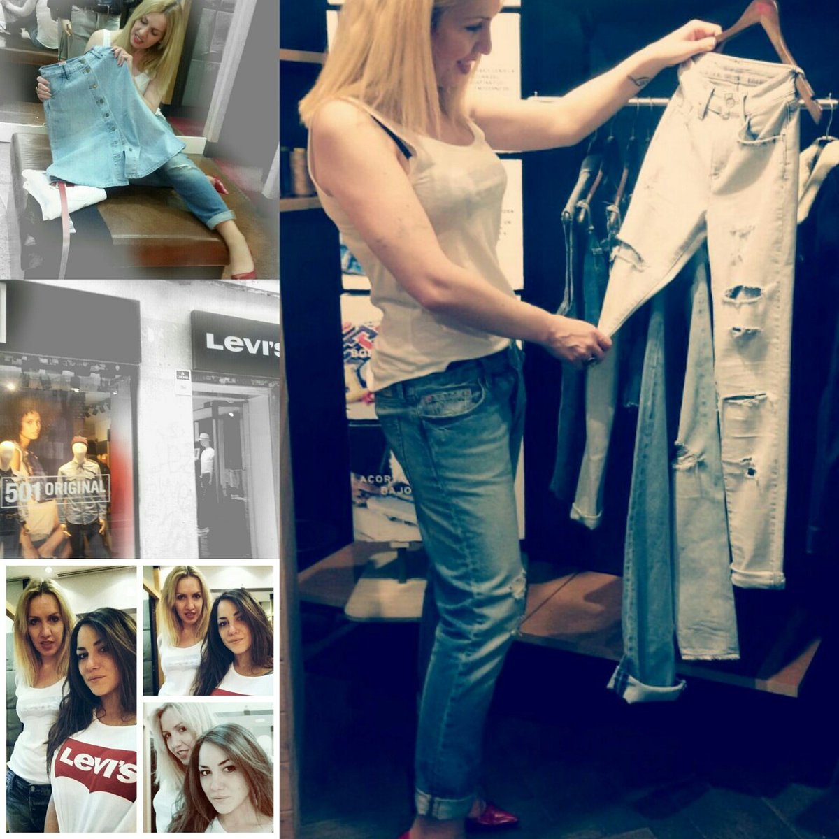 theblondiestyle's tweet photo. #TBS Querid@s hoy visito @LEVIS os dejo mi post 👠 💄 https://t.co/IVZCwn1YPS #spain #moda #tendencias #blogger #rubia https://t.co/1x3iRV0EOp