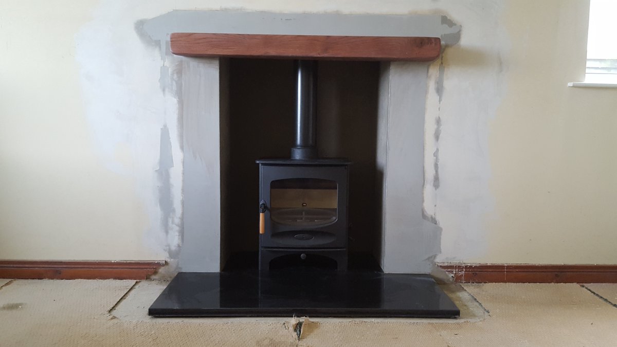 lamontfireplace's tweet photo. The very popular @CharnwoodStoves C5 installed last week another impressive job https://t.co/29SHIhgwno