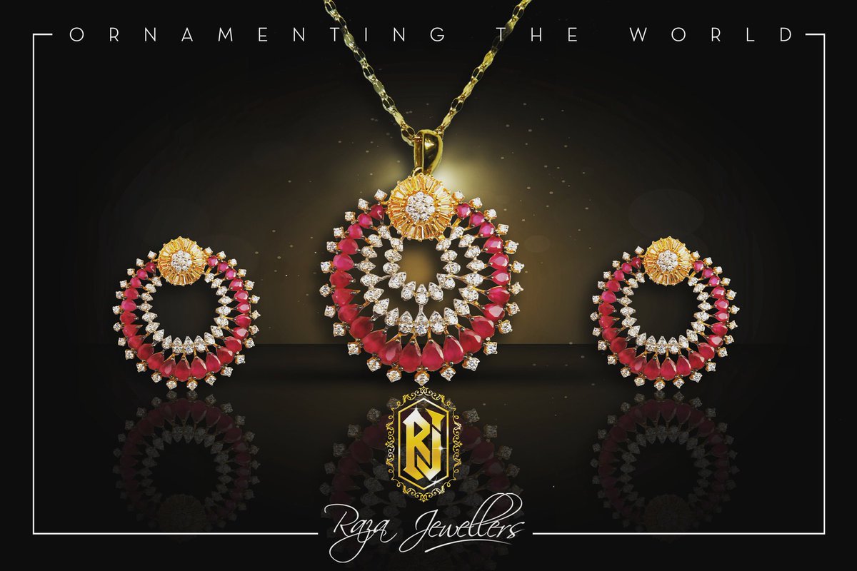 razajewellers's tweet photo. #rj #razajewellers #pendentset #jewellerydesign #modren #yellowgold #whitegold #rubby #swarovski #exclusiveness https://t.co/LKnFOdrLI4