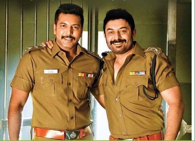 YarlCentral's tweet photo. Thani Oruvan duo are back! This time for a upcoming movie called #Bogan. #jayamravi #arvindswamy #tamil #tamilcinem… https://t.co/ODAFPuIYa6