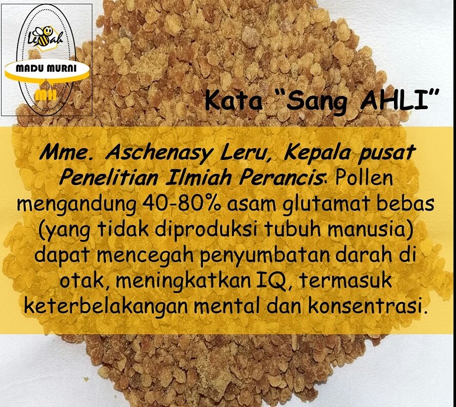 MaritzaHenanto's tweet photo. Ini kata sang Ahli tentang Bee Pollen https://t.co/AEm7hJrokX
