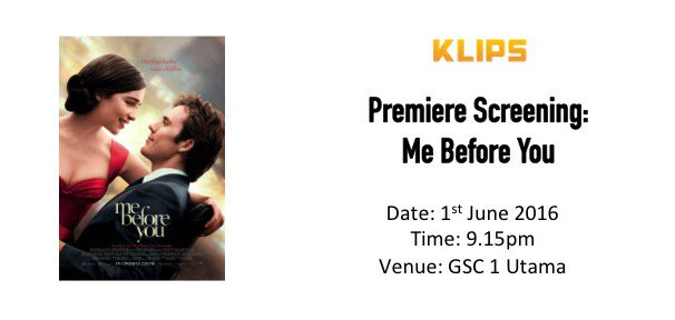 klipsmalaysia's tweet photo. RT &amp; Follow @klipsmalaysia &amp; you might watch the premiere with us! Contest ends 4pm. https://t.co/7re4wBLKvW #KLIPS https://t.co/MnVzakhe7m