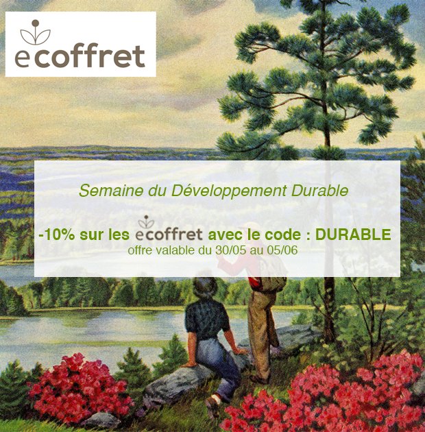 Semaine du #DéveloppementDurable, voyagez autrement avec NaturaBox ! - 10% pour l'achat d'un eCoffret !