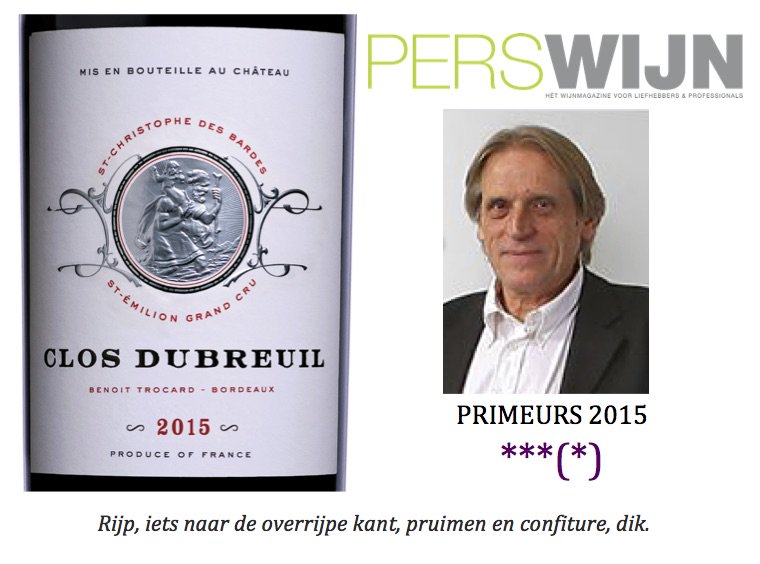 #primeurs15 ***(*) by <a href="/perswijnronald/">Ronald de Groot</a> #happy <a href="/Vinsstemilion/">Vins Saint-Emilion</a> <a href="/BordeauxWines/">Bordeaux Wines</a> <a href="/colariswijn/">Wijnhandel Colaris</a> <a href="/vinsbrunin/">Vinsbruninguillier</a> @Moevenpick_Wein