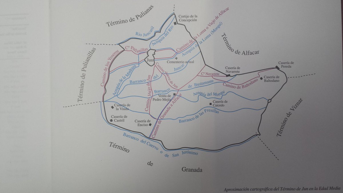 DeportesJun's tweet photo. Mapa de Jun en la Edad Media. Muchos de los nombres se conservan aun. https://t.co/1Dz63yT10W
