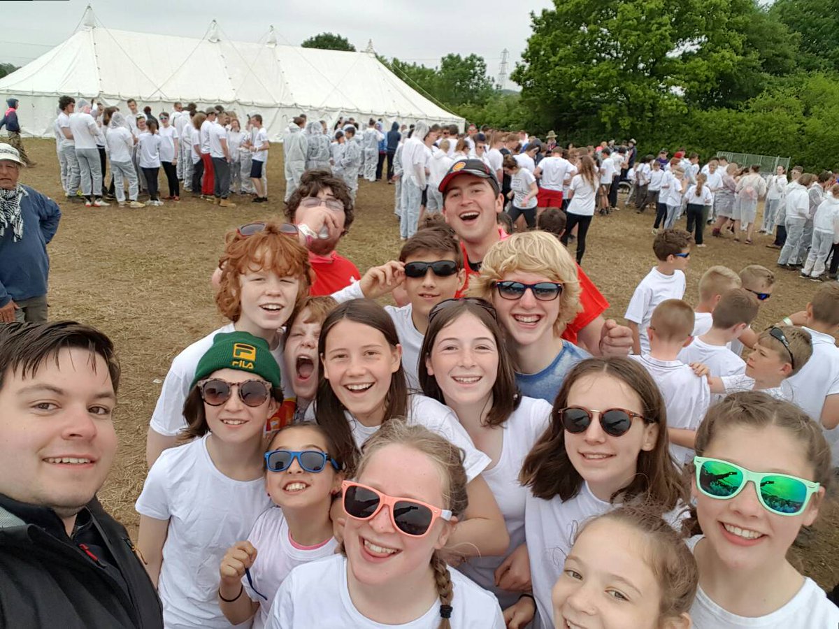Our Scouts are waiting excitedly for the <a href="/AvonJamboree/">Avon Jamboree</a> Colour Run - bring it on!