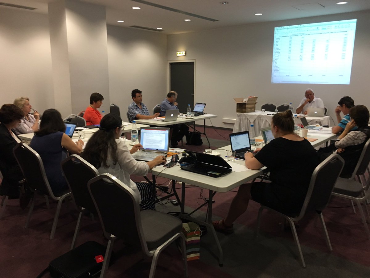 Clil4U's tweet photo. The CLIL4U team is gathered https://t.co/629RjR6Y4u