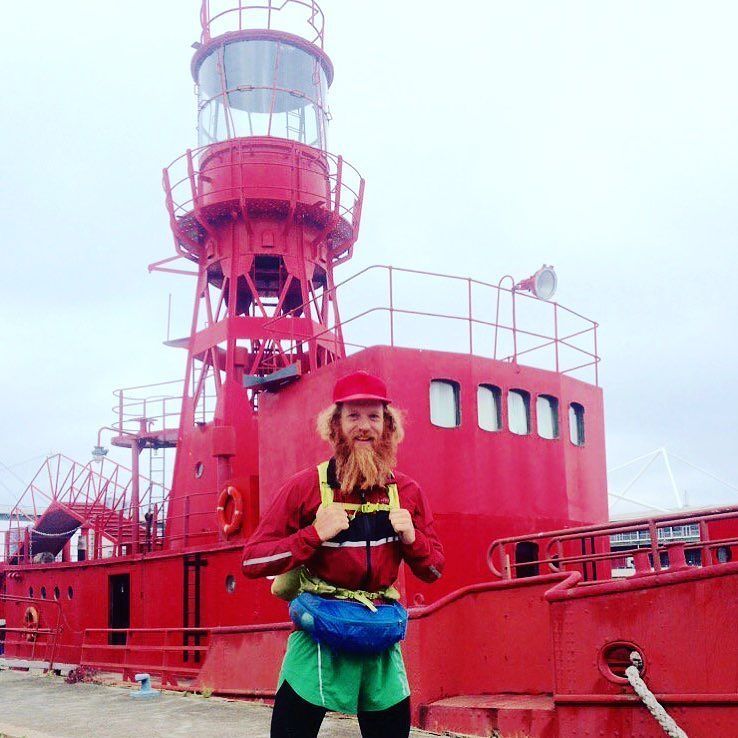 Conway_Sean's tweet photo. None of you guessed it. I stayed with an awesome couple on @lightship93. Makes my boat look like a toy. #GoSeanGo #… https://t.co/2JfANyFqjL