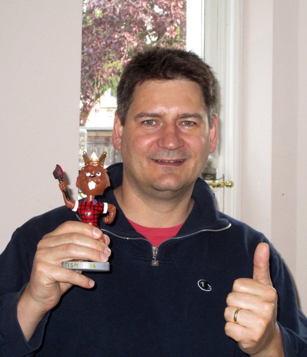 MarkBrocking's tweet photo. Thanks to TISH2016 for the Best Short trophy #TheBarbersCutFilm
#Horror #comedy #horror #filmaward #SpringOfHorror https://t.co/42wppziS6I