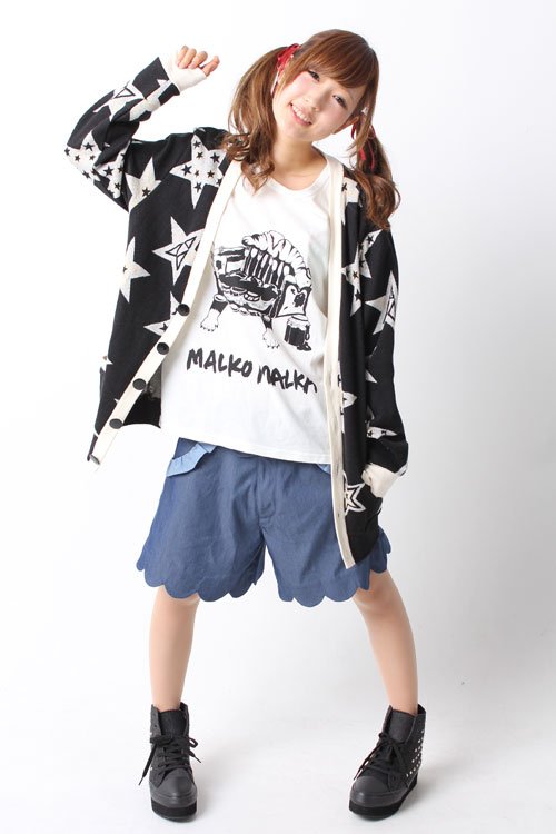 お値下げ☆MALKOMALKA マルコマルカ 水玉くまパーカー MALKOMALKA