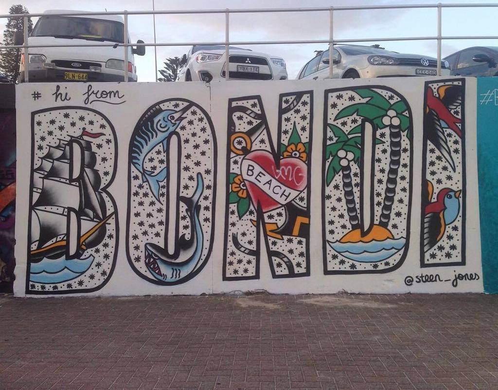 StArtEverywhere's tweet photo. Hi from Bondi
@steen_jones
Bondi Beach, Sydney
#streetart #sydneystreetart #streetartsydney #bondibeach #bondist… https://t.co/a8nxQfA5T2