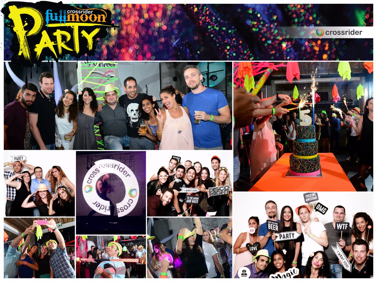 Crossrider is celebrating 5 epic years of innovation and great vibes! 
#CrossriderFullMoonParty