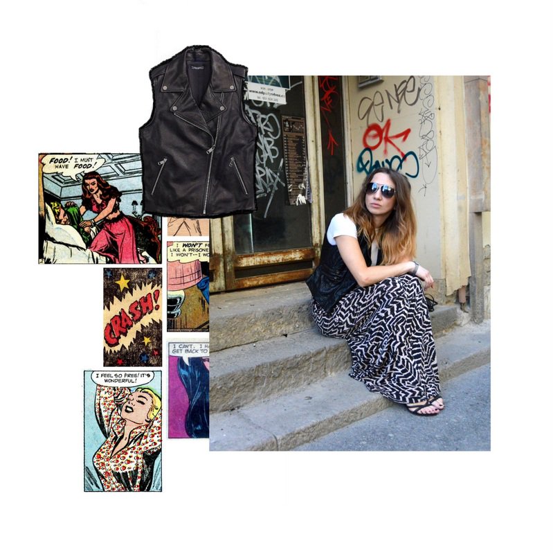 AniaGemma's tweet photo. My latest #fashion #crush is #motovest. Check my #ootd and tips how to #style it up. #fashionblogger https://t.co/F3qi8f6bqq