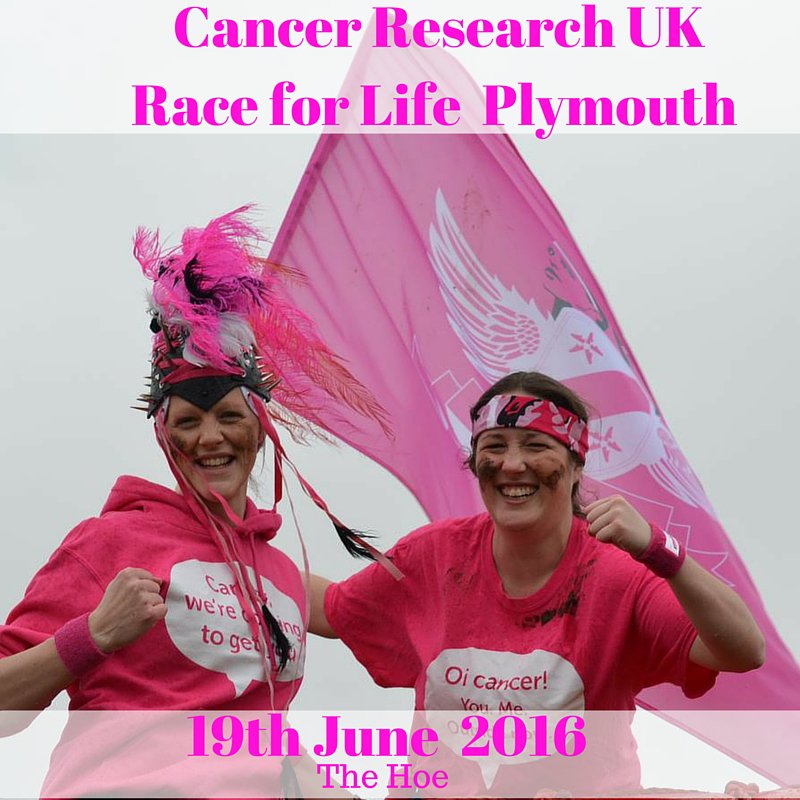 plymraceforlife's tweet photo. 19th June #Plymouth @PlymHoe see you soon https://t.co/SK5Wlma7gE