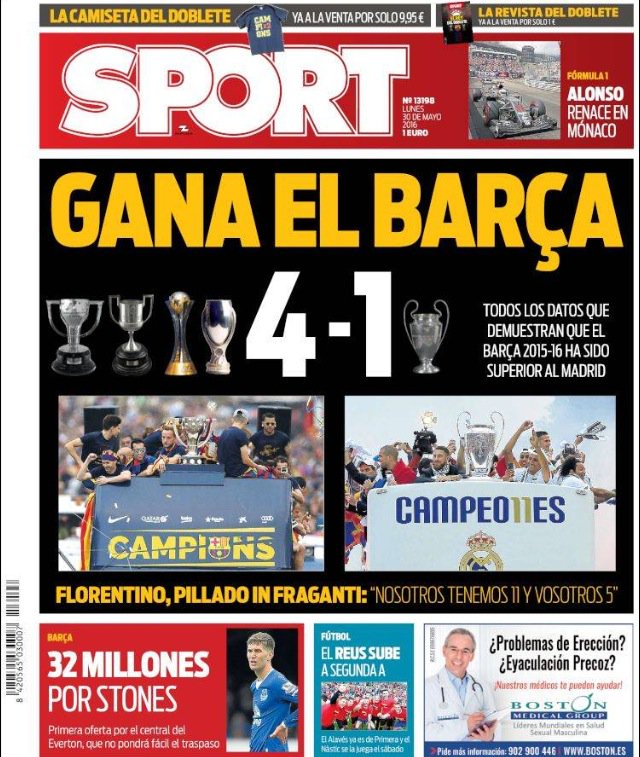DEPORTadas's tweet photo. ¡Buenos días! Estas son las principales portadas del día: https://t.co/jT8iP4iy38