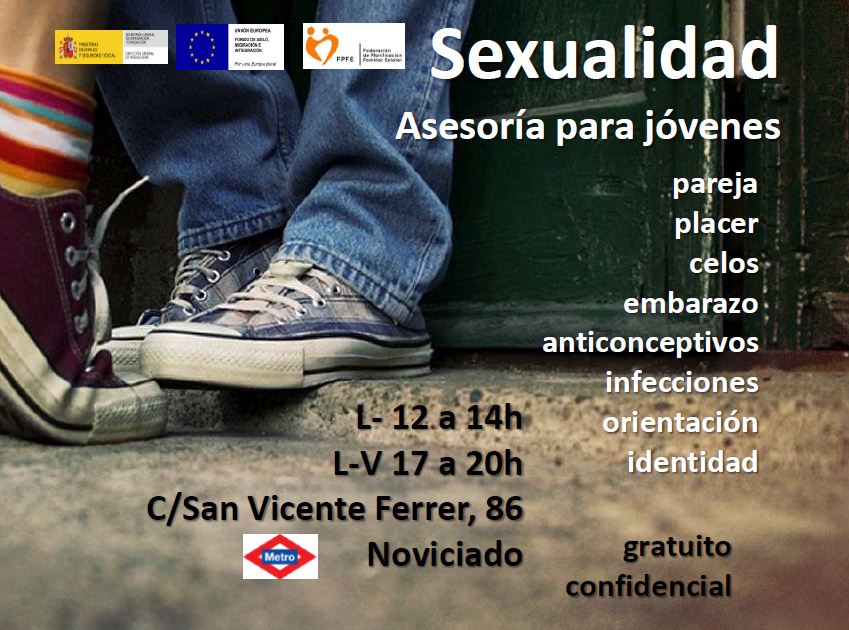 MadridJuventud's tweet photo. #Asesoria de #Sexulidad para jóvenes. Confidencial y gratuito #juventud #madrid #salud https://t.co/bkfn80E1qm