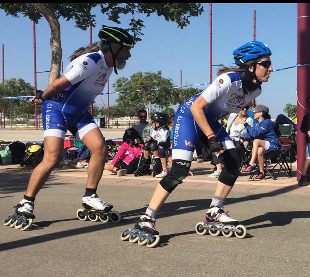 Los profes dando caña en el 10km.