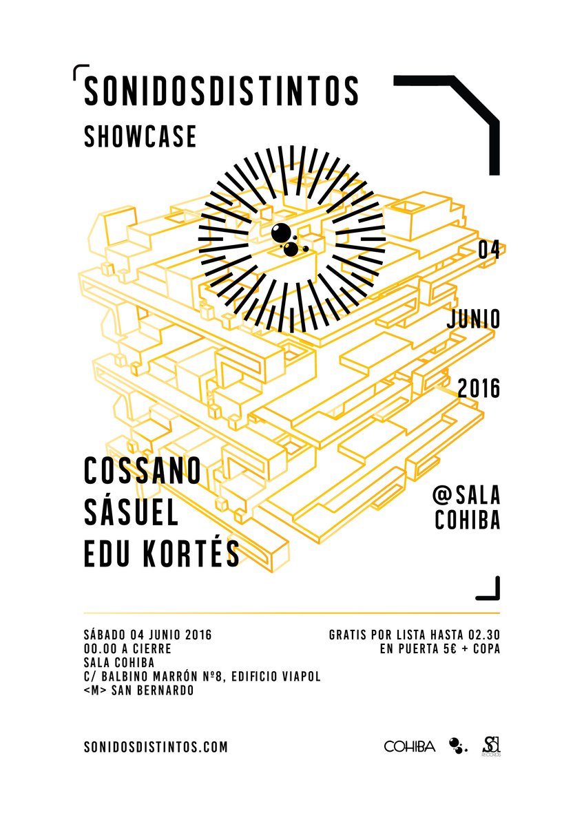 El Sábado 04 hemos decidido quemar la zapatilla en familia en la Sala Cohiba con #Cossano + #Sásuel + <a href="/edukortes/">Edu Kortés</a>