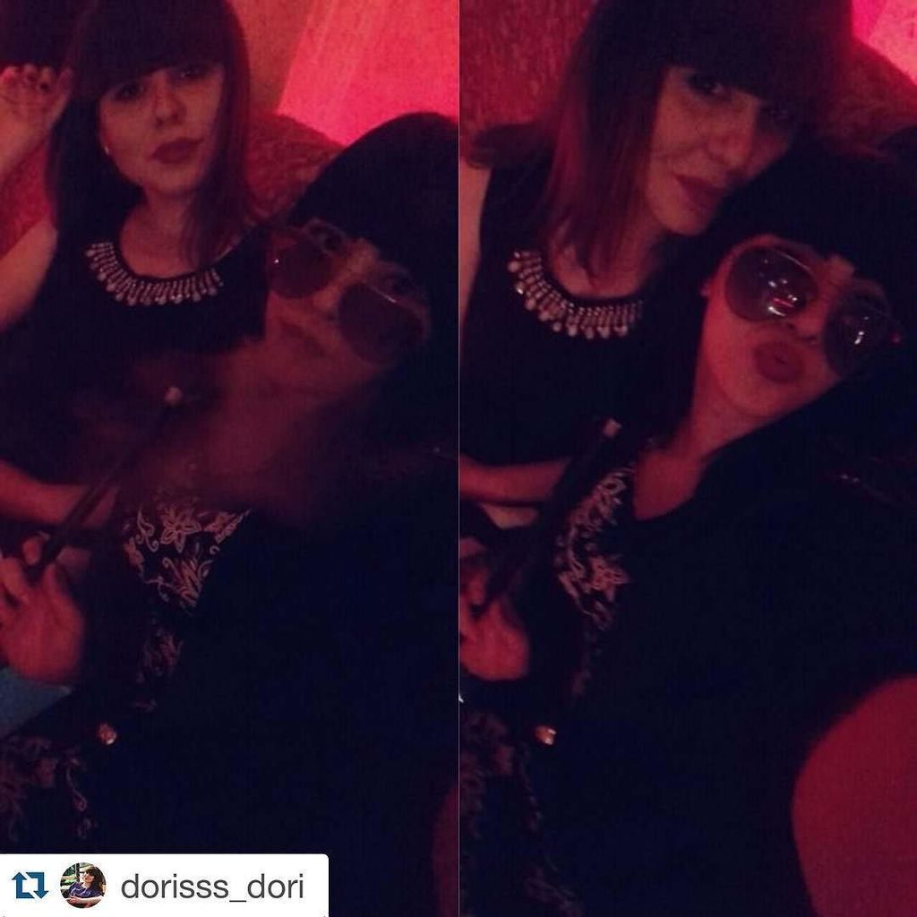 #Repost @dorisss_dori ・・・
Субботние посиделки на @myata_hookah 
моя кисуля❤😘 #макеевка