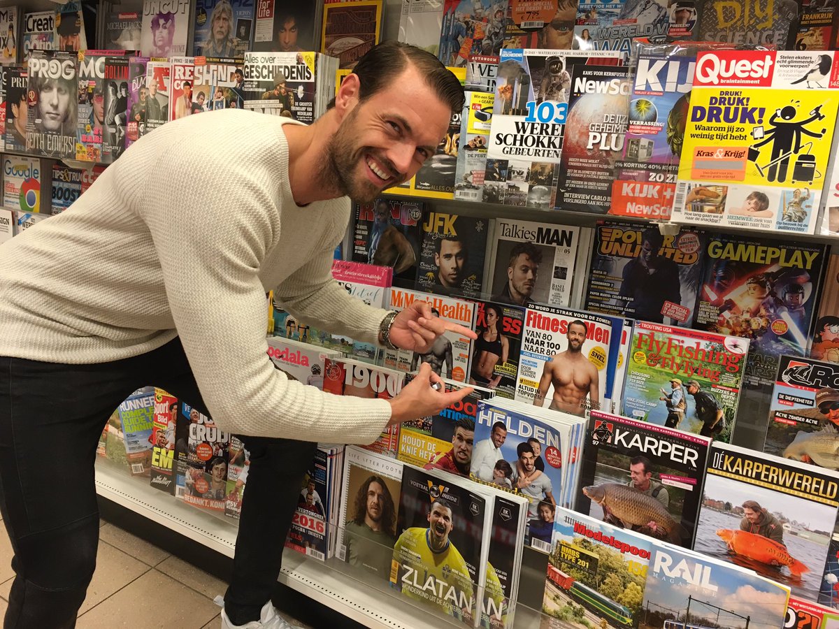 Op de Cover van Fitness For Men met een uitgebreid artikel over mijn Sixpack-Nikspack-Sixpack project🏆💪🏻