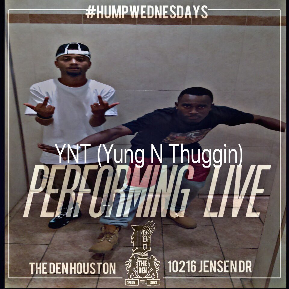 ___shortdawg's tweet photo. @lil_boxie catch live @ #TheDenHouston bringing the city out #HumpWednesdays https://t.co/6c6jnr2i3i