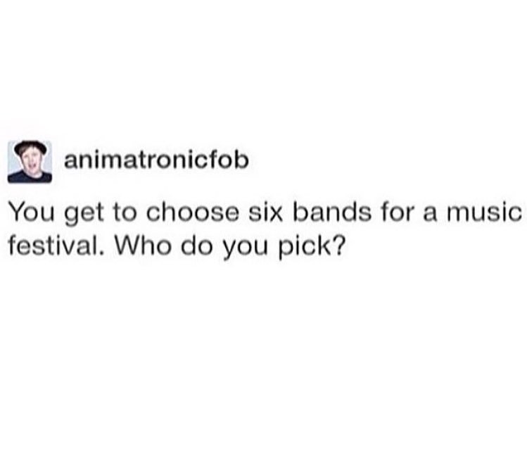 Fob, P!atd, tøp, X-ambassadors, Marianas Trench and The Maine