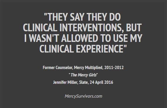 mercysurvivors's tweet photo. Extract from @Slate piece from a former #MercyMultiplied counselor. #NoMercy .  #TRUTH #StaffSpeakOut https://t.co/pj79Y63huj