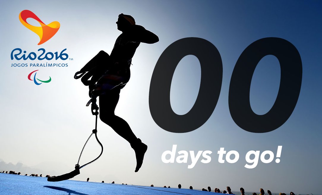 worldtriathlon's tweet photo. Today marks 100 days to go till @Paralympics! Can't wait for Paratriathlon to take the world by storm! #debut https://t.co/aY61yH2kqU