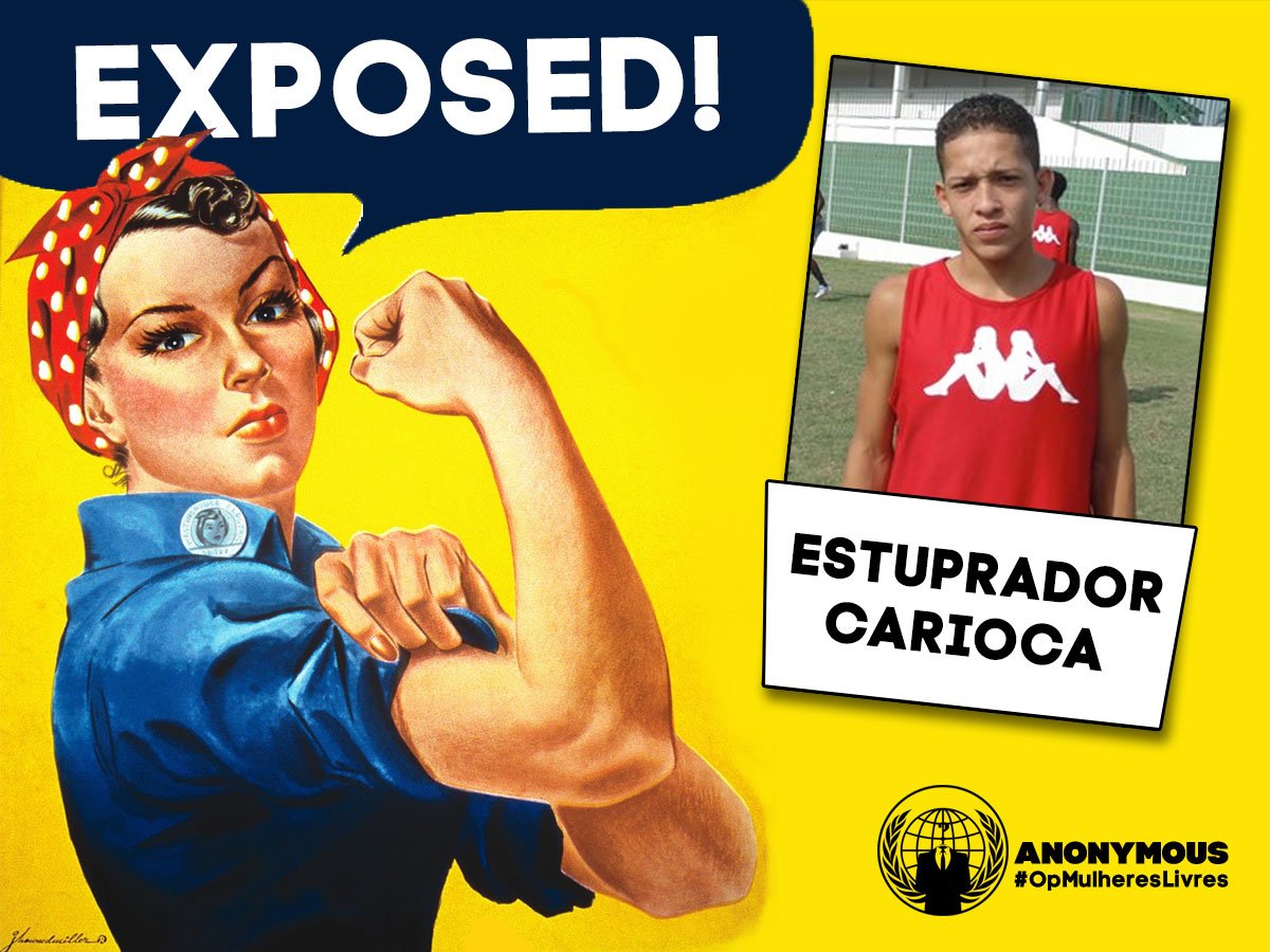 AnonBRNews's tweet image. #Anonymous #OpMulheresLivres #Exposed estuprador Lucas Santos

anonymousbrasil.com/op-mulheres-li…