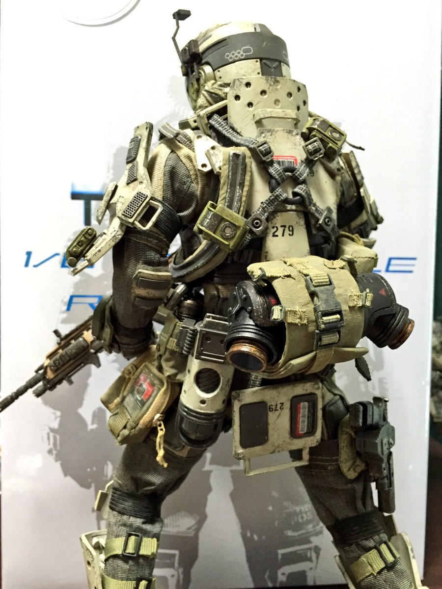 threezero TITANFALL 1/6 IMC BATTLE RIFLE PILOTが着弾したので