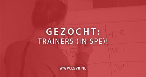 Bestuurlijk actieve studenten trainen, jezelf uitdagen en verder ontwikkelen? Solliciteer op lsvb.nl/vacatures/trai…