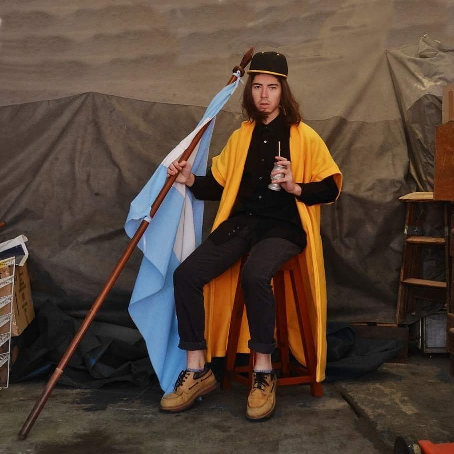 "Tomando unos mates" @TuteGuerra no podes +
#Wearing kimono LIMA de #onirikayouth