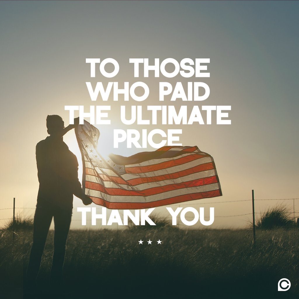 jakeworthington's tweet photo. Happy Memorial Day! Thanks to all the veterans, past and present who have served this great country! #America #Proud https://t.co/CnCC6obkyA