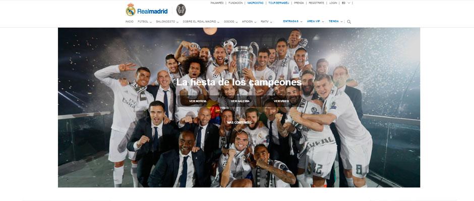 realmadriden's tweet photo. https://t.co/7Bk9vgnmeE beat the historic record number of visits with #LaUndecima win! 👊

https://t.co/nRGlf67WY5 https://t.co/JlTDNl9BfJ